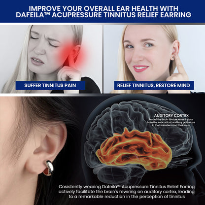 Dafeila™ Acupressure Tinnitus Relief Earring 🔥