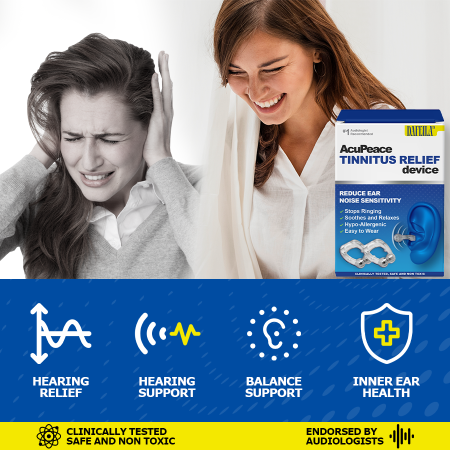 Dafeila™ AcuPeace Tinnitus Relief Device (Top Product)