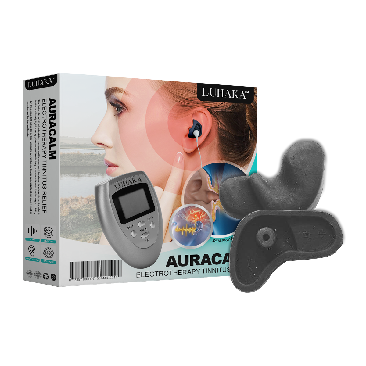 Luhaka™ Auracalm Electrotherapy Tinnitus Relief