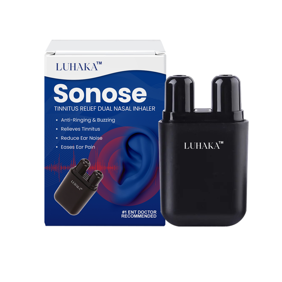 Luhaka™ Sonose Tinnitus Relief Dual Nasal Inhaler